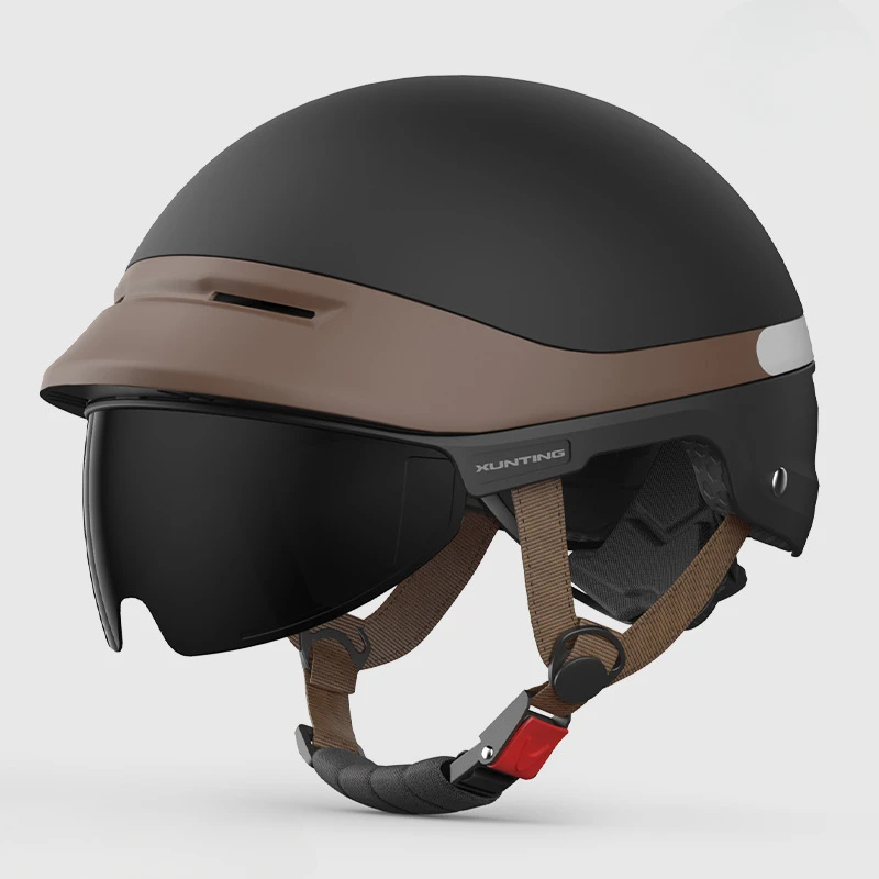 

Новая горячая Распродажа, мотоциклетный полушлем для мужчин и женщин, бейсбольная кепка на четыре сезона, анти-УФ-защитная каска, мотоциклетный шлем Casco Moto