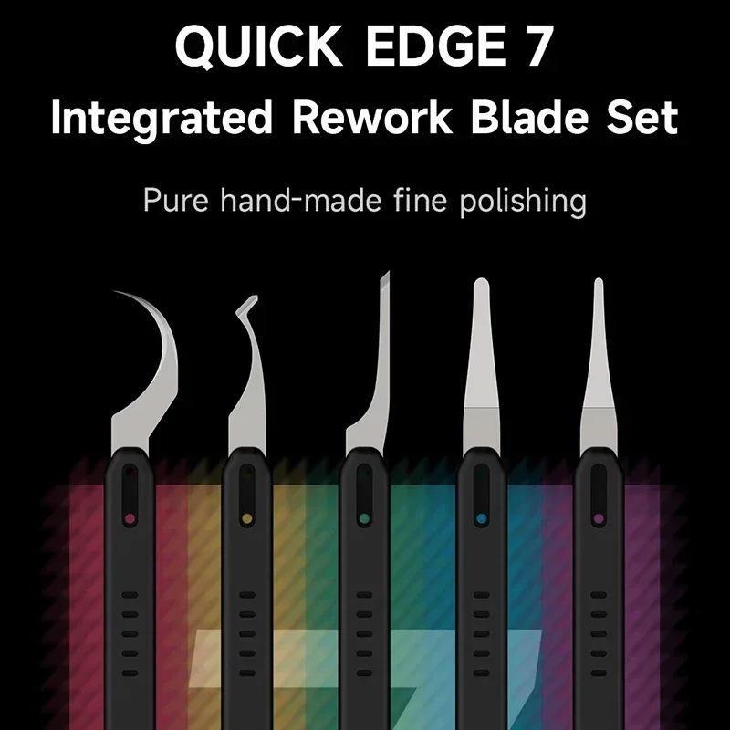 Набор лезвий Mechanic Quick Edge 7, многотипный нож, лезвие для материнской платы мобильного телефона, скребок, инструмент для удаления клея