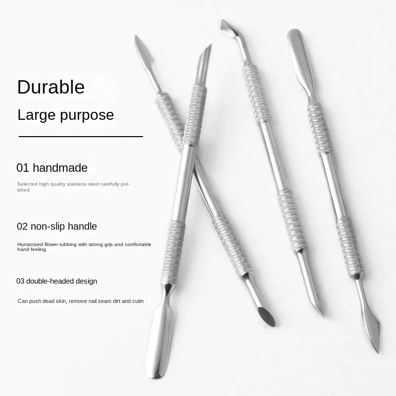 جديد هوك نوع انتهازي للبشرة مزيل طلاء الأظافر هلام مسمار البولندية مقشرة مكشطة الفولاذ المقاوم للصدأ أداة مانيكير نظيفة لفن الأظافر