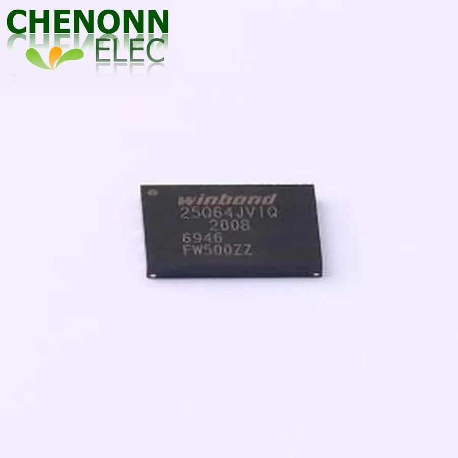 10PCS/LOT W25Q64JVZEIQ (NOR FLASH)