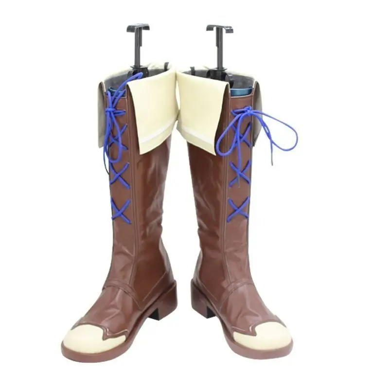 Game Derby Matikane tannhauser Vrouwen Cosplay Schoenen Kostuums PU Laarzen voor Halloween Carnaval Party Kerst Aanpassen