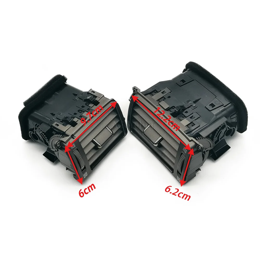 1Pair Front Dash Air Conditioning Vent Grille Outlet Fit For Lexus LS430 2000-2007 AC Air Vent 55660-50050 55670-50050