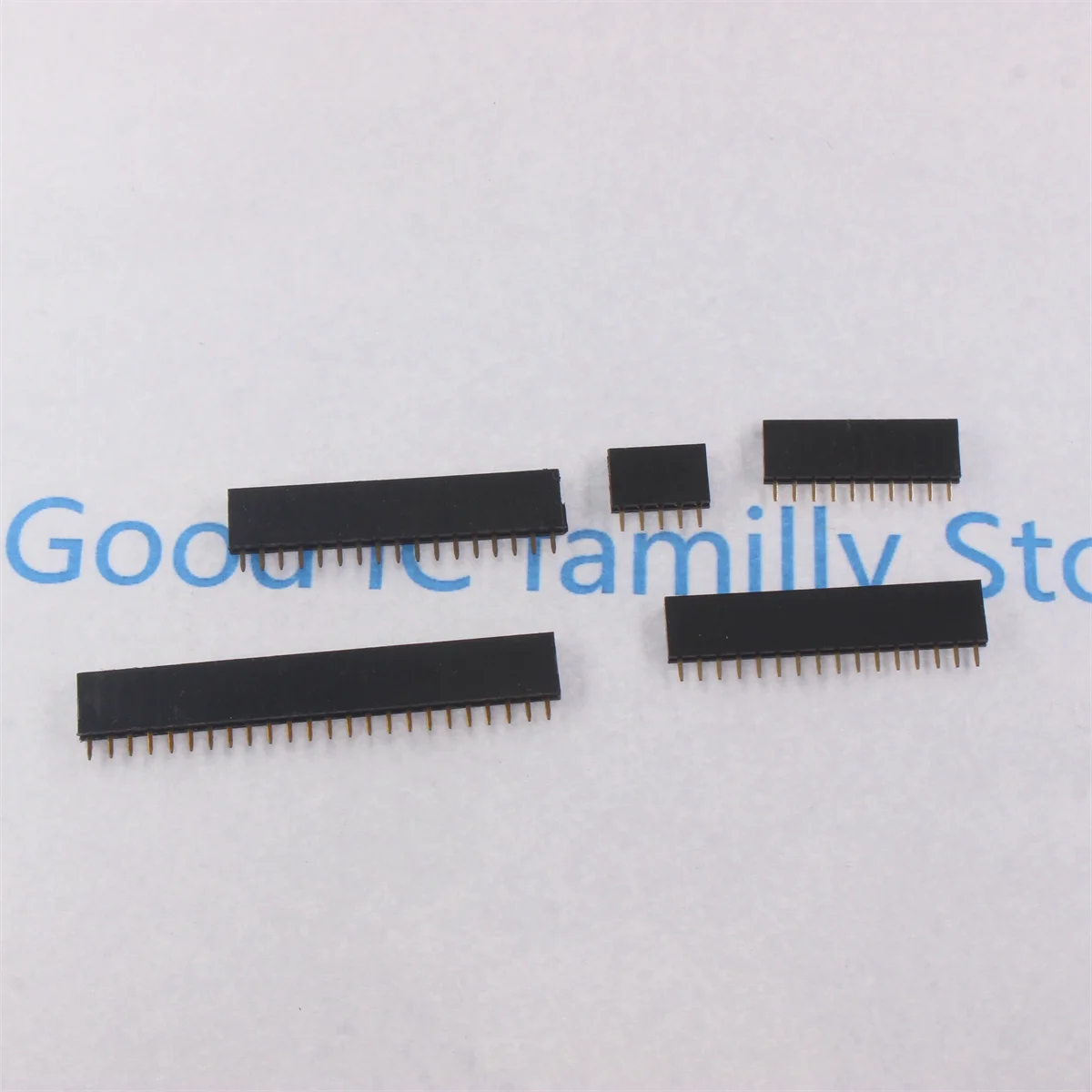 20PCS Single Row Pin Female Header Socket Pitch 2.54mm 1*2P 3P 4P 5P 6P 7P 8P 10P 12P 15P 20P 32P 40P Pin Connector For Arduino