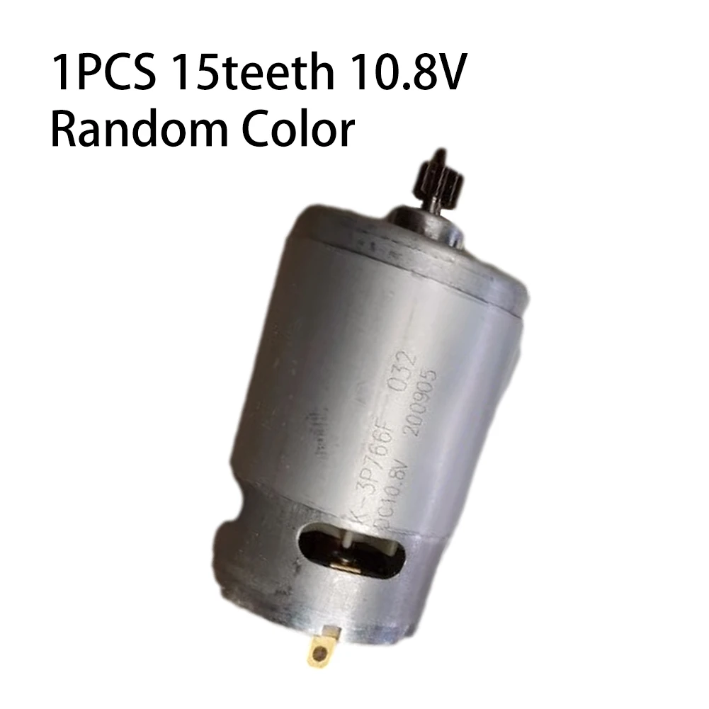 

Silver Metal Motor 10.8V 15T DC Motor For GSR1080-2-LI 3 601JE2000/EU Drill Screwdriver Tool Accessories DC Motor Accessories