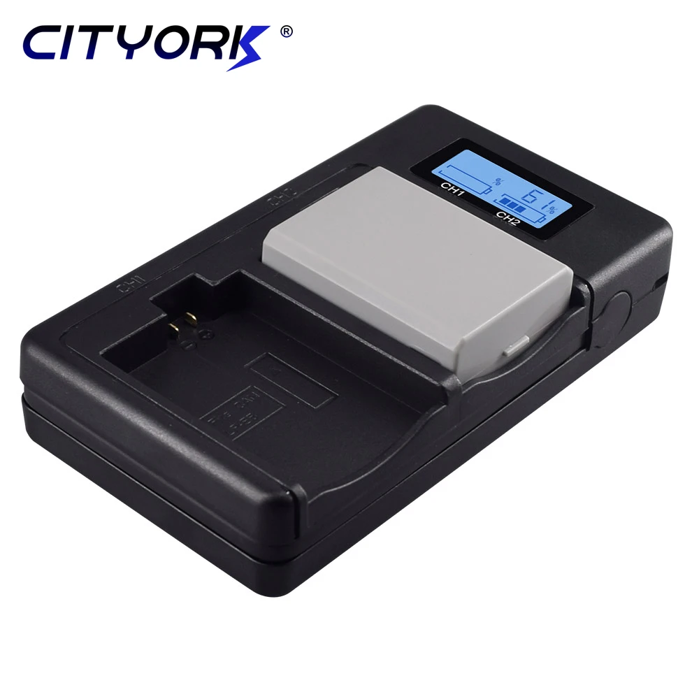 CITYORK LPE5 LP-E5 lp e5 Camera Battery and LCD Smart Charger for Canon EOS 1000D 500D 450D Kiss X3 X2 F EOS Rebel XS XSi Rebel