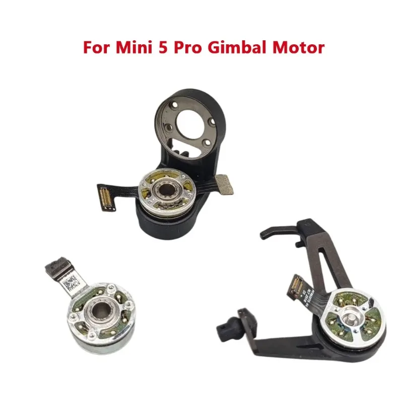 Mini 5 Pro Gimbal Roll/Pitch/Yaw Motor With Bracket DJI Mini 5Pro Roll Lower Bracket Camera Rear Cover Gimbal PTZ Signal Cable