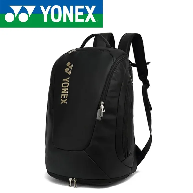 Yonex-mochila de raqueta de bádminton para hombre y mujer, bolsa deportiva impermeable de gran capacidad, a la moda, para entrenamiento de