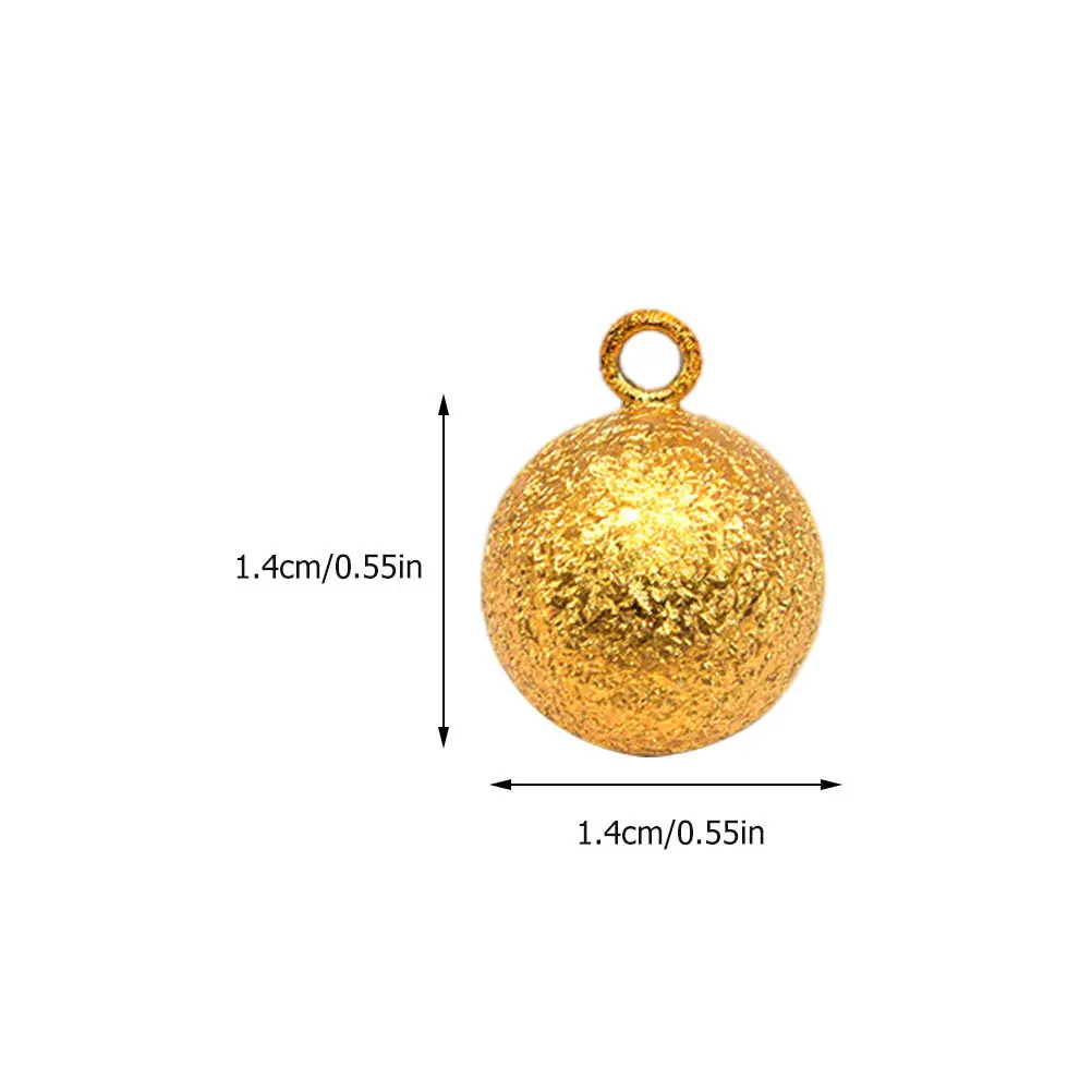 4Pcs Bell Pendants Lightweight DIY Jewelry Making Supplies for Necklace Bracelet Earrings Home Decoration Crafts