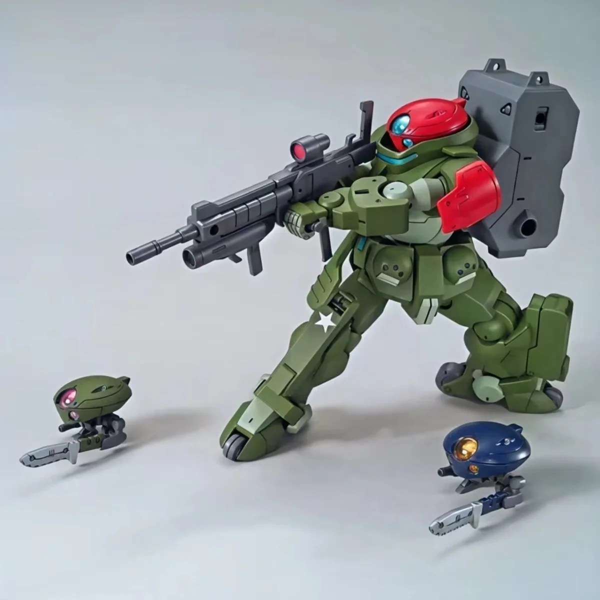 Novo Kit de Montagem de Robô Jiuzhou Model Grimoire Red Beret Escala 1/144, Figuras de Ação, Modelos Plásticos para Colecionadores, Presente de Brinquedo