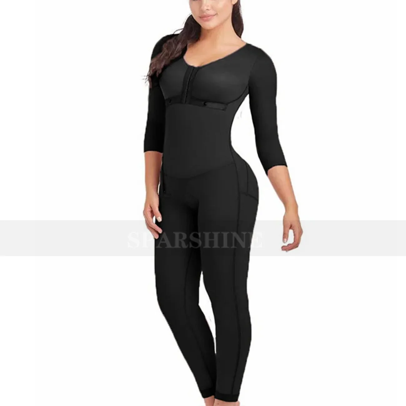 Fajas Colombianas Women Postpartum Slimming Girdle Postoperative High Compression Bodysuit Shapewear Corset Waist Trainer 2025