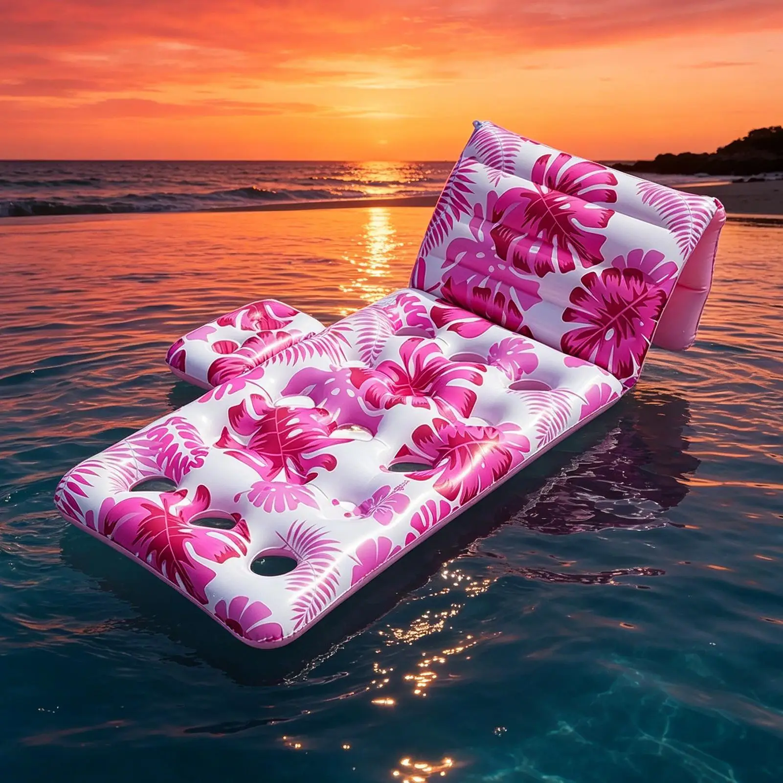 Pool Floats Adult Heavy Duty Lounge Chair Adults Pool Rafts Water Floats For River Beach Backyard Summer Party Outdoor Travel