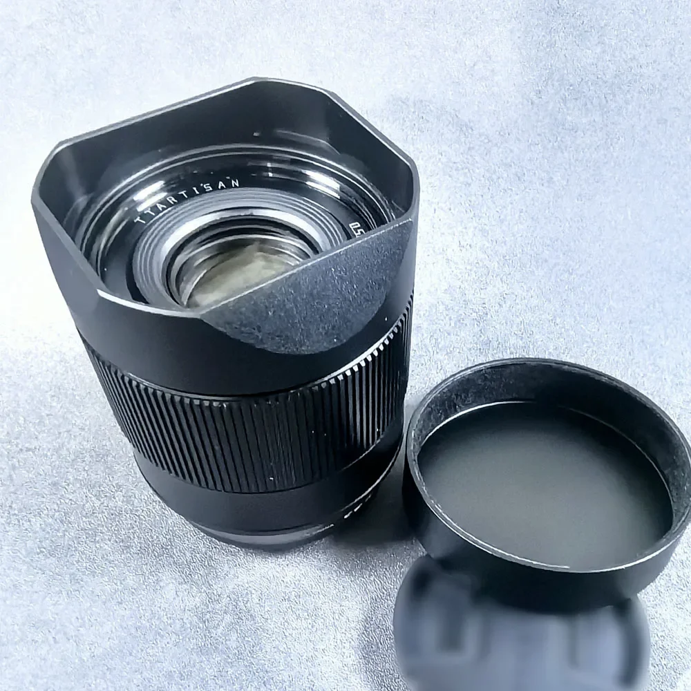 Metal Bayonet Square Lens Hood for TTArtisan AF 56mm F1.8  Sony E Fujifilm XF Nikon Z Mount Comes with Cap