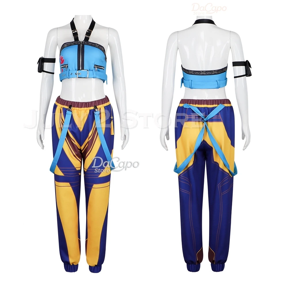 Mira Rumi Zoey Demon Hunters Stage Cosplay Vestiti Parrucca Costumi Halloween K-Pop Ragazza Gruppo Idol Gioco di ruolo Outfit Donna Bambini taglia