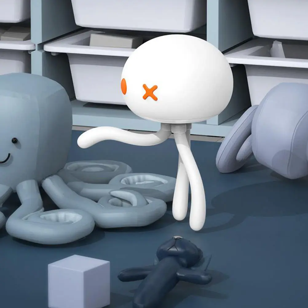 مصباح بجانب السرير يزين ضوء الليل قنديل البحر لديكور المنزل الذكي القابل لإعادة الشحن ومناسب لطاولة دراسة نادي الفندق