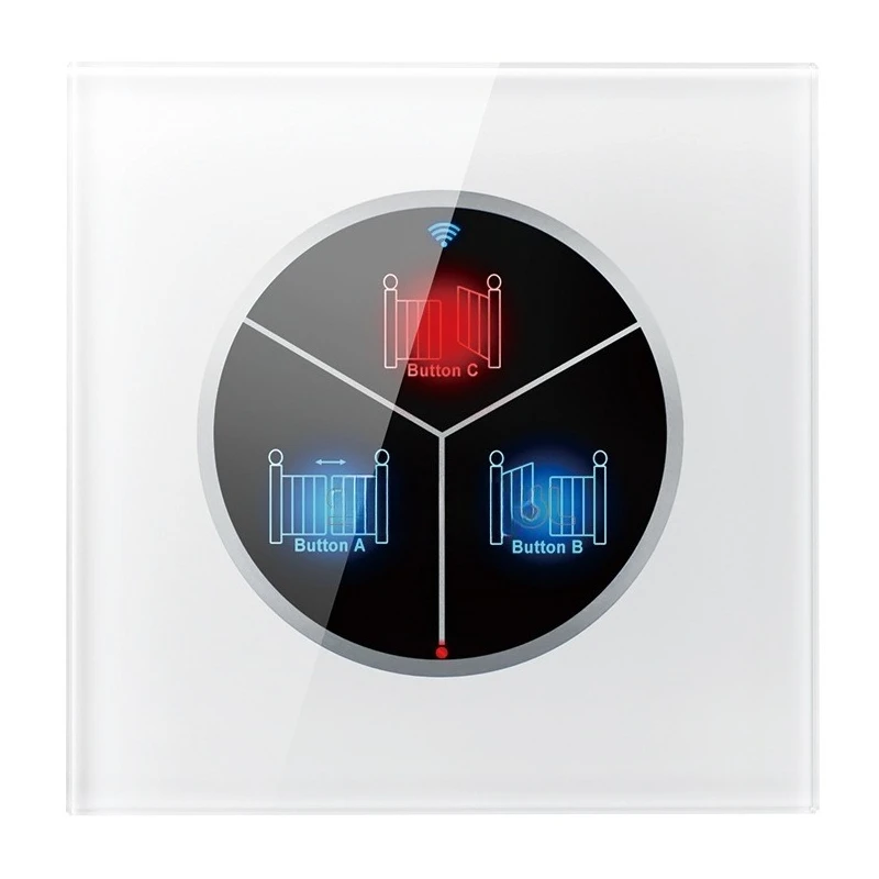 

Wifi smart wall touch switch remote control wireless automatic garage rolling gate switch