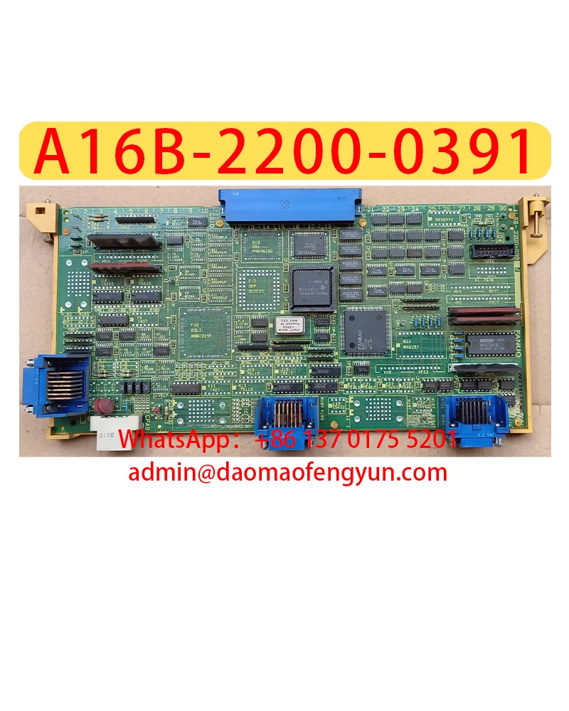 

A16B-2200-0391 Used Circuit boards Tested for Normal Shipping，Fast shipping，The shipment will be arranged after passing the test
