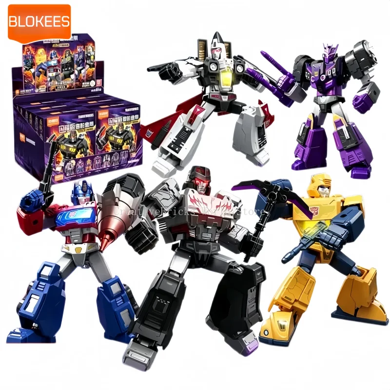 Blokees Transformers Shining Version 03 Shattered Universe Building Blocks Figure Megatron Tarn Assemble Model Collectible Toy