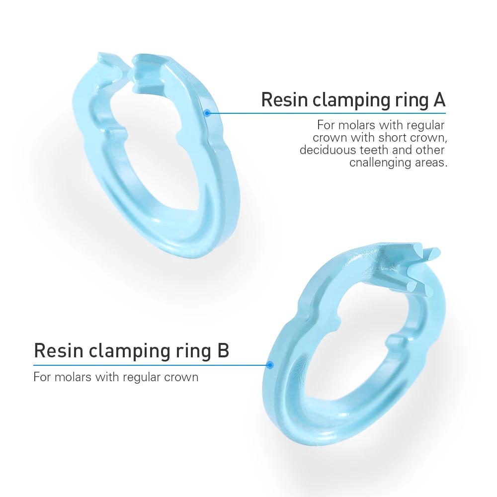 Azdent DENTAL Resin Clamp Teeth Treatment Aids Autoclavable 134°C 