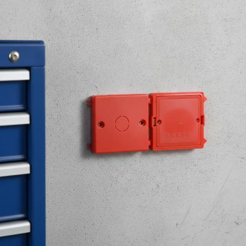 PVC Electrical Junction Box Covers High Strength Corrosion Resistant for Household Electrical Renovation DIY Projects