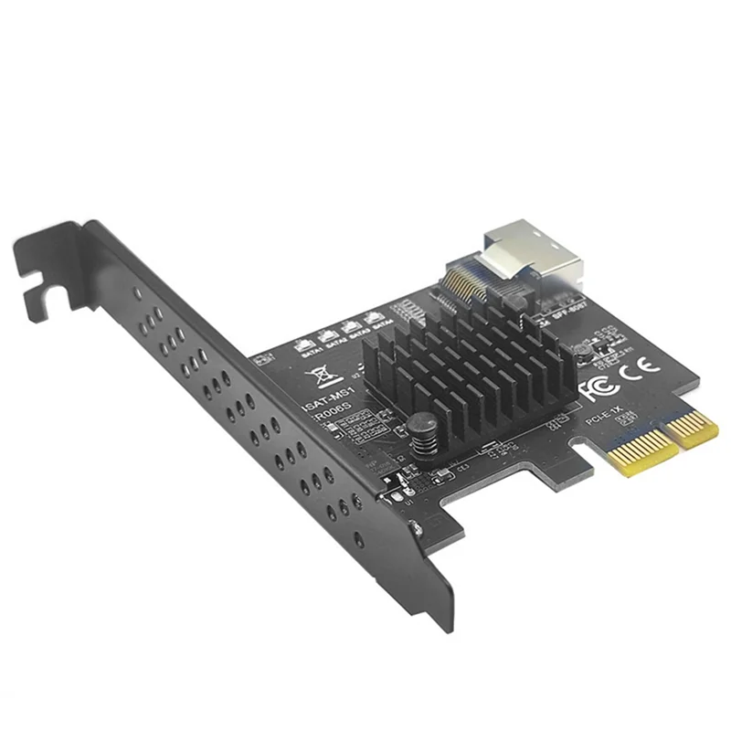

AEF7-Pcie To SFF-8087 SATA3.0 Expansion Card Mini-SAS/SATA Hard Disk 9215 Adapter Card 36PIN Easy Install Easy To Use