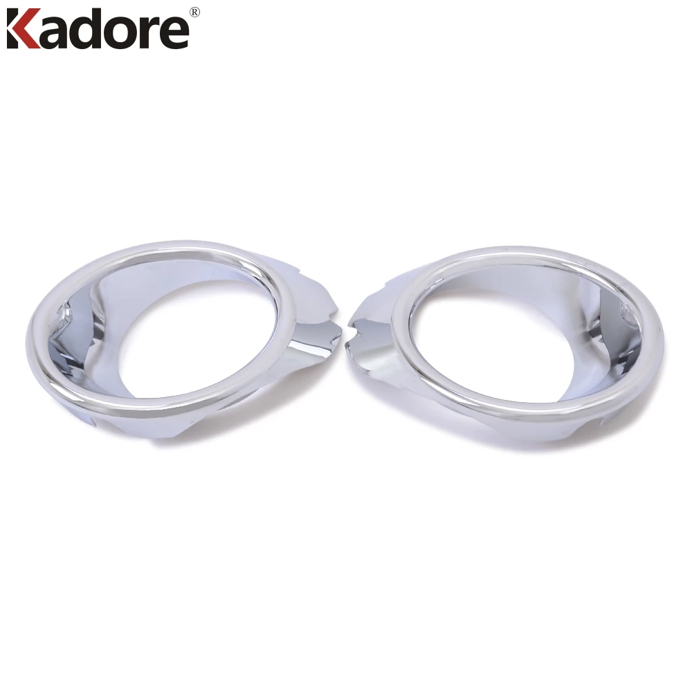 For Jetta MK5 2005 2006 2007 2008 2009 2010 Chrome Front Fog Lights Lamp Cover Trim Car Styling Exterior Accessories