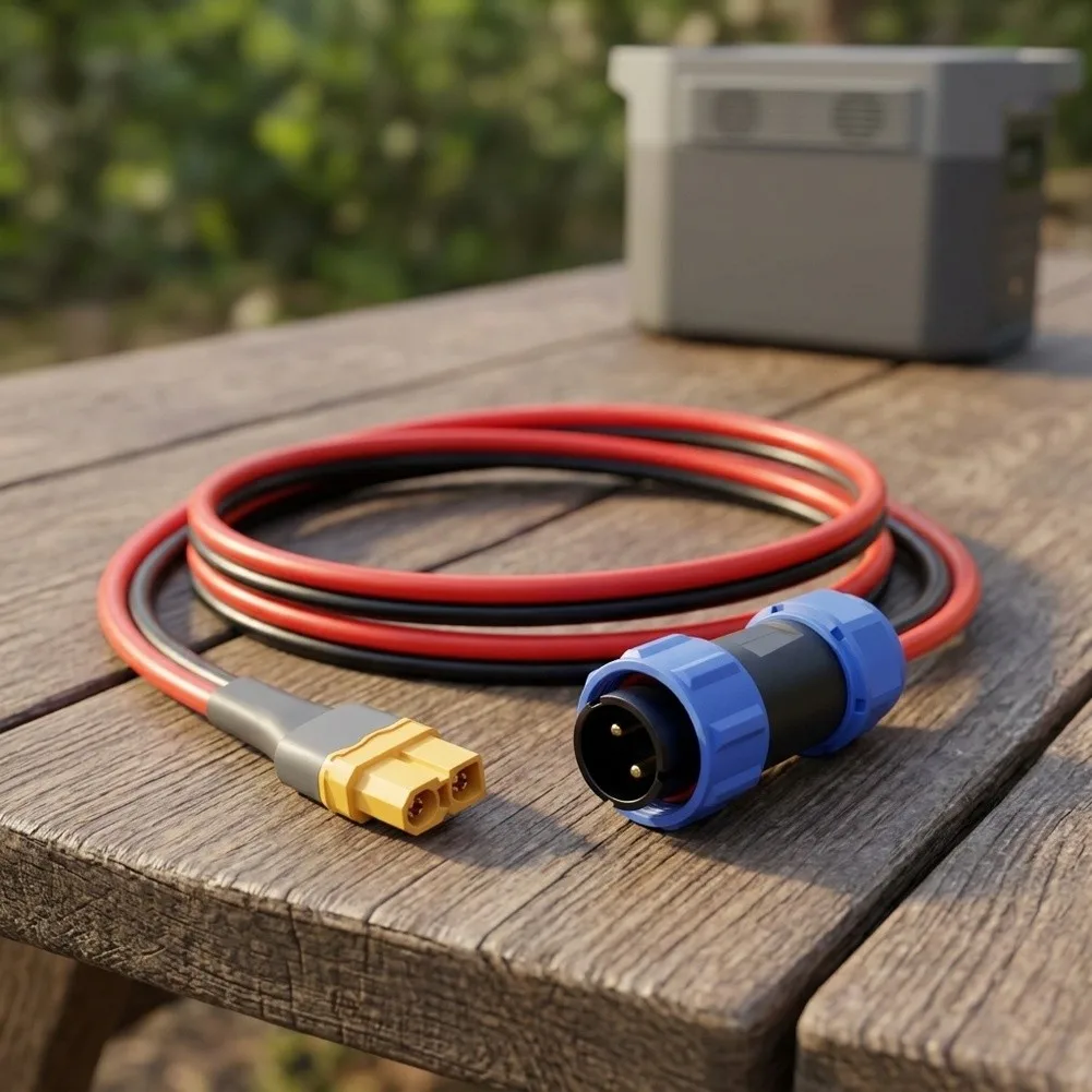 For XT60 Female To SP21 Portable For Outdoor-Portable For Power-Station Cable For Outdoor Power Supply 2.75m /3.65m Optional