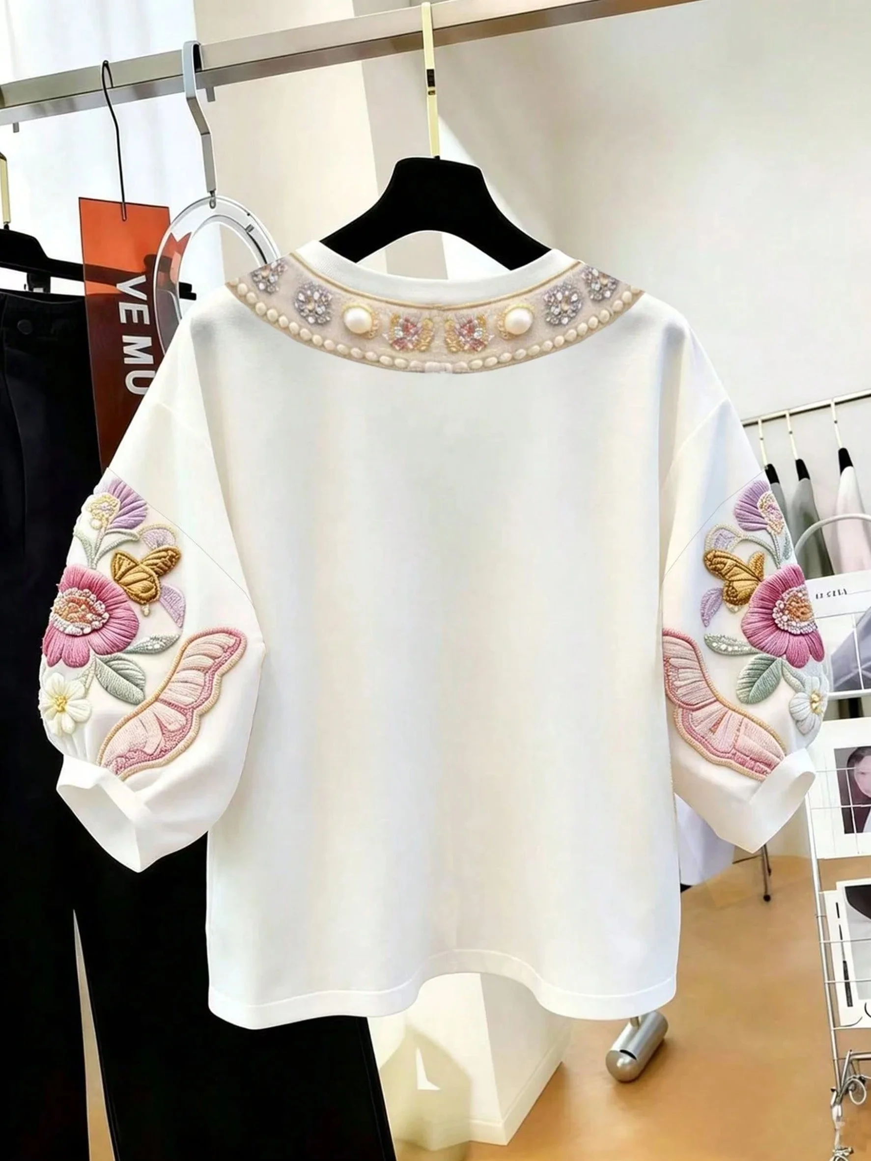 بلوزة نسائية بطباعة رقمية ثنائ - مراجعة Ethnic Style وسعره