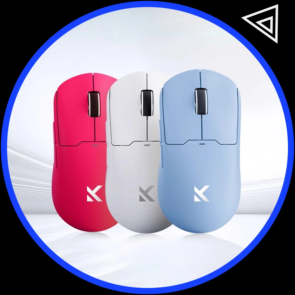 

MCHOSE A5 V2 Беспроводная мышь UItra 3395 Датчик 8K FPS Игровая мышь Три режима Bluetooth 54 г Легкий длительный срок службы батареи Геймер