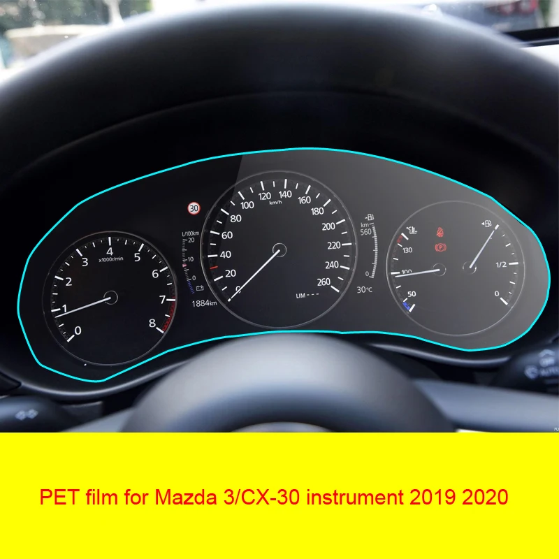 

Защитная пленка для панели приборов автомобиля, для Mazda 3/CX-30, Connec 2019, 2020