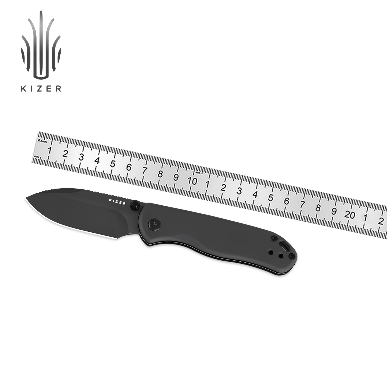 

Kizer Pocket Knife Drop Bear 2 V3619.2K Micarta/Aluminum Handle With Nitro V Blade Outdoor Camping Folding EDC Tools Knives 2025