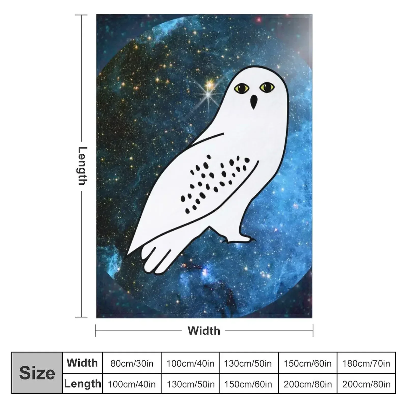 White owl Throw Blanket Moving Bed linens for babies Plaid on the sofa Summer Beddings Polar Blankets