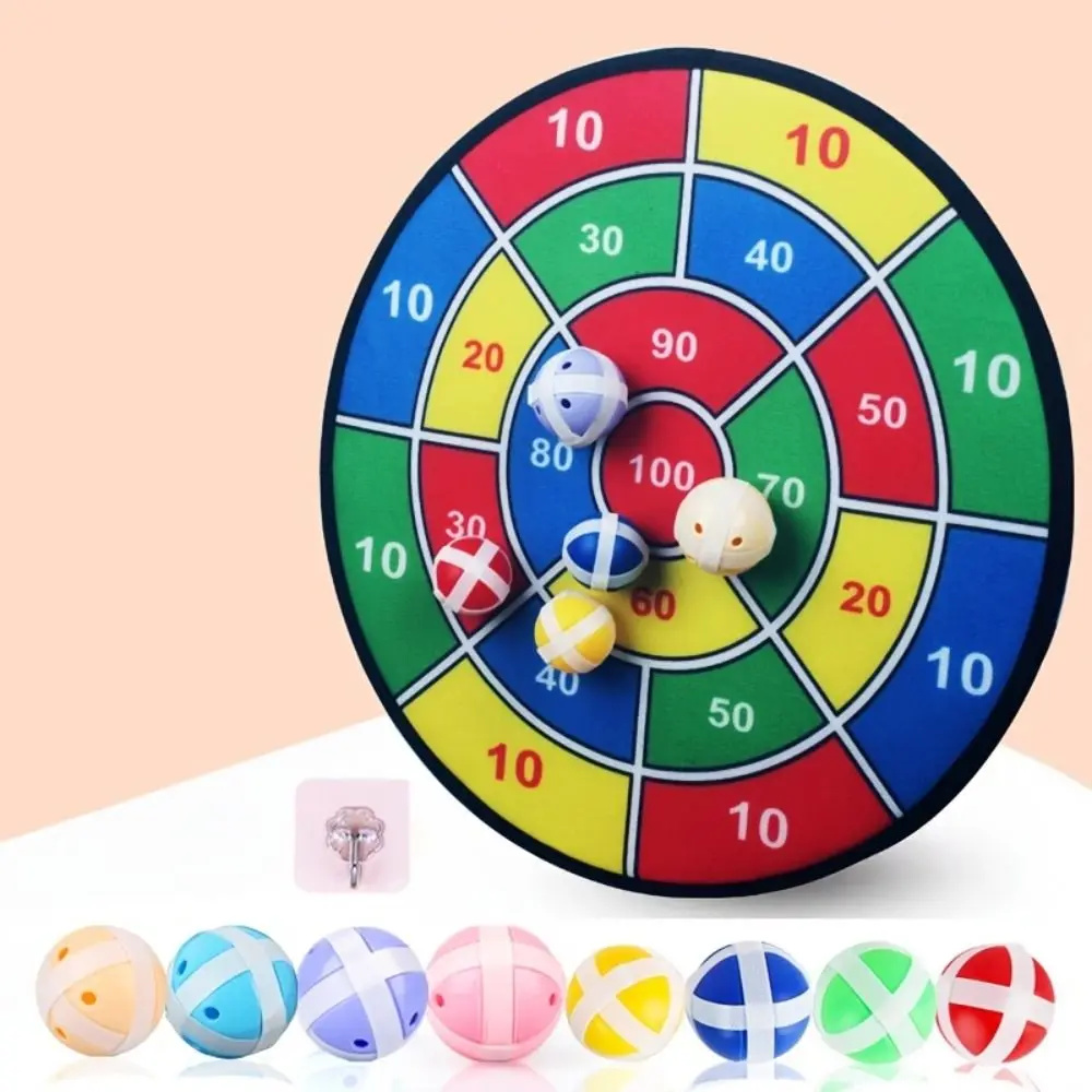 Cartoon Number Dart Board Target Cloth Cartoon Pattern Sticky Ball Toy Sports Game Toys Baby Care Supplies