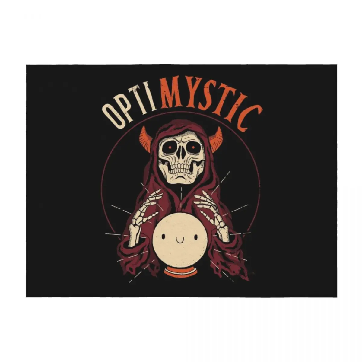 

OptiMystic Throw Blanket Flannel Fabric decorative Picnic Blankets