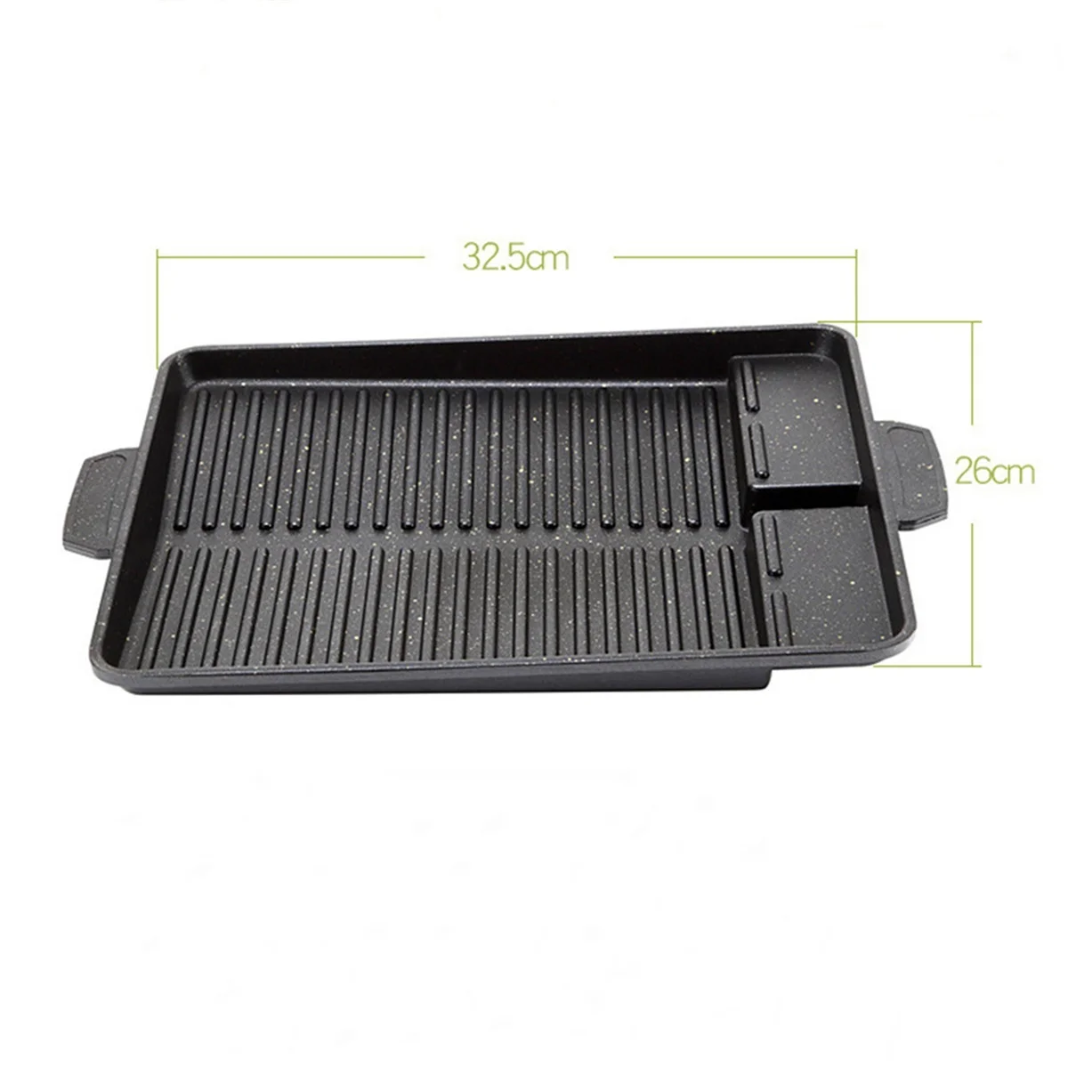 2025+Portable Korean BBQ Grill Pan Non-Stick Grill Plate Butane Gas Stove Cooker Party Picnic Terrace Beach Barbecue Tray