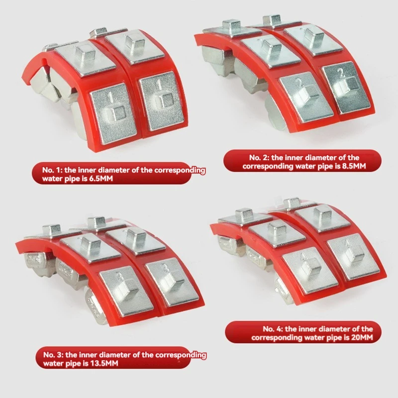 دليل الصحافة الهيدروليكية البخاخ آلة ضغط الأنابيب المحمولة رذاذ خرطوم زراعي الصلب كم النحاس المشترك قفل مشبك