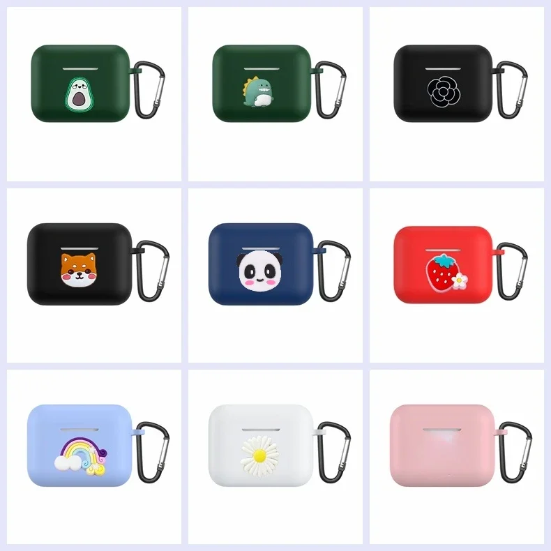 For honor Earbuds X TWS x5 /x3i 3pro Earphone Case honor x5 cartoon shockproof Silicone Protect Case cute honor Earbuds X1 Cover