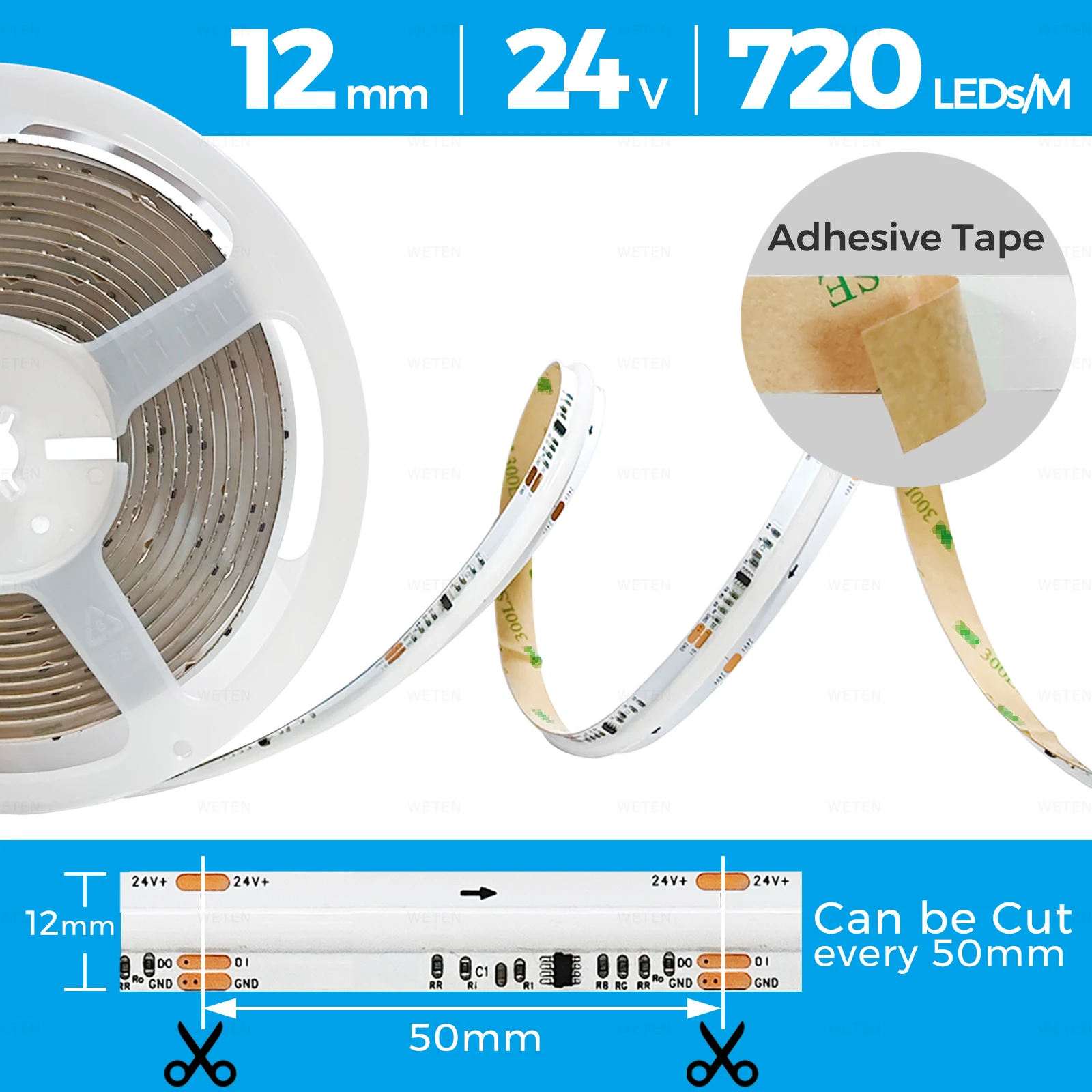 Tuya Zigbee RGBIC COB LED 스트립 라이트 키트 RGB 주소 지정 가능 음악 동기화 Zigbee2mqtt 홈 어시스턴트 Alexa Google…