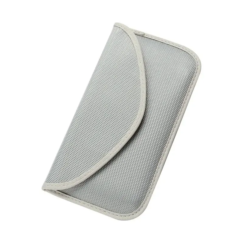 9 Color Portable Mobile Phone Anti-Radiation Signal Shielding Case Faraday Bag RFlD Card Protector Anti-tracking GPS Positioning