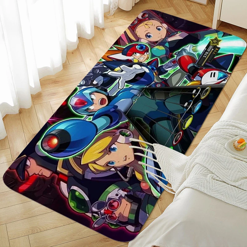 

Custom Washable Non-slip Kitchen Mats A-Mega Mans Treadmill House Children's Bedroom Carpet for Home Entrance Bathroom Rug