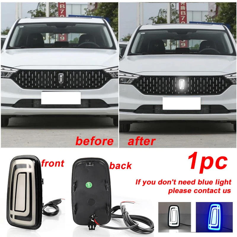 1pc for FAW BESTURN B70 B70S T33 T55 T77 T99  LED Illuminated Car Emblem Light
