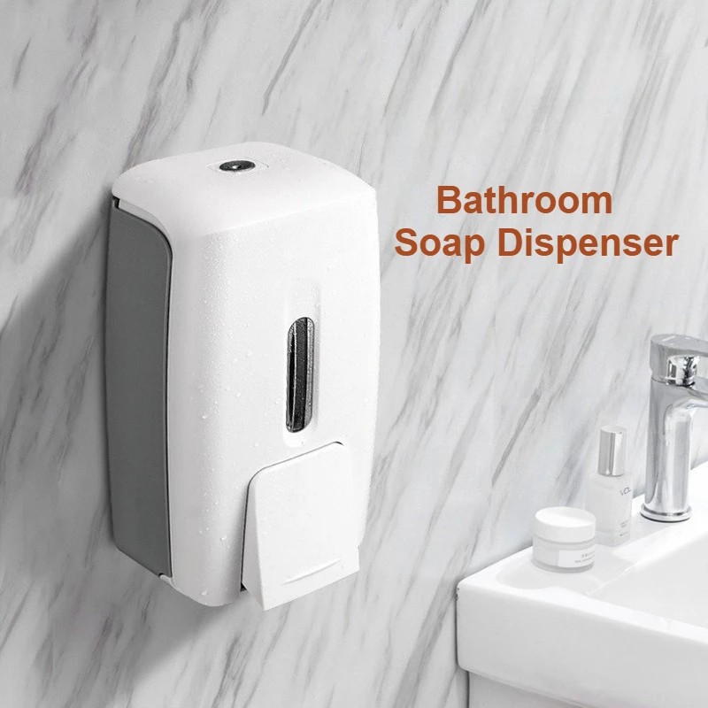 

Manual Pump Soap Dispenser for Kitchen Household Liquid Soap Dispenser Manual Wall Soap Dispenser Hand Sanitizer Dispenser