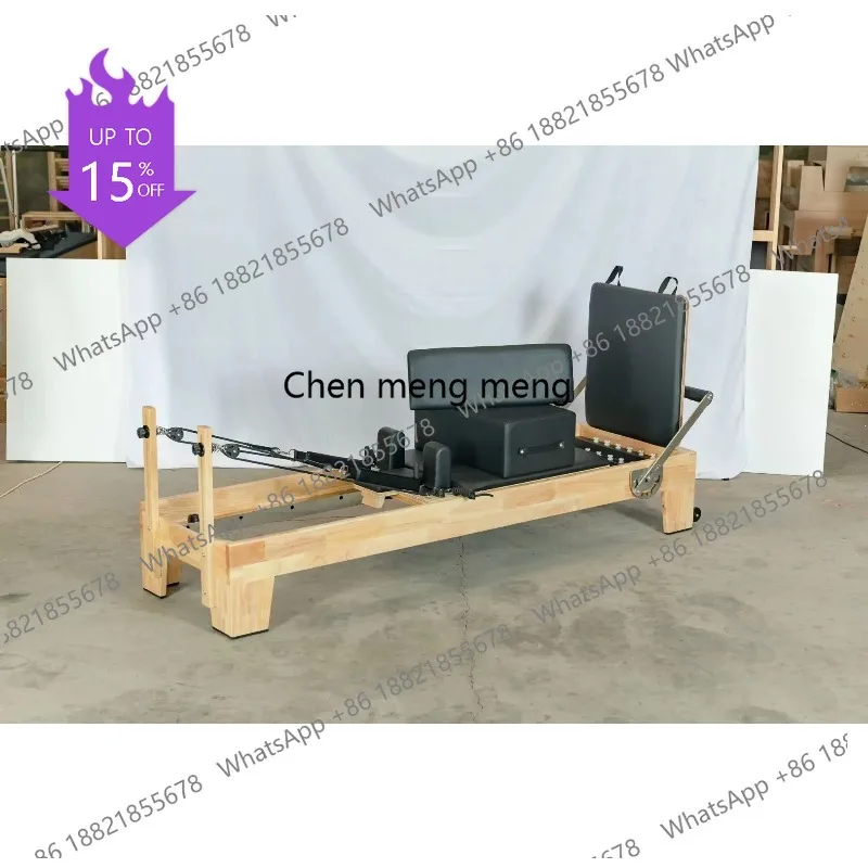 

Новая большая кровать для йоги A49 Oak Core Bed, оборудование для пилатеса, кровать для коррекции фигуры, машина для пилатес-реформера