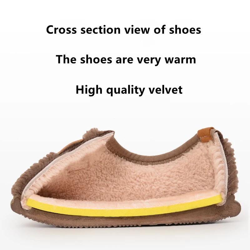 Winter Warme Kids Slippers Jongens Pluche Vloer Sok Schoenen Meisjes Kinderen Zachte Anti-Slip Walking Katoenen Schoenen Voor 1-8 Yeas Oud