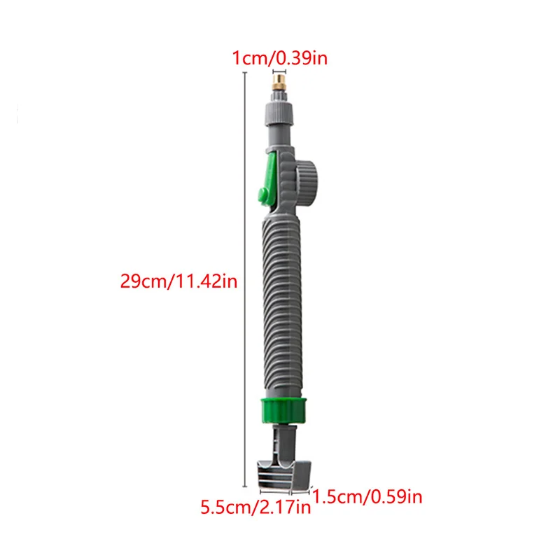 Adjust Trolley Nozzle Sprinkler Agricultural Manual Spray Watering Pulverize Pressure Spray Nozzle Garden Atomizing Sprinkle