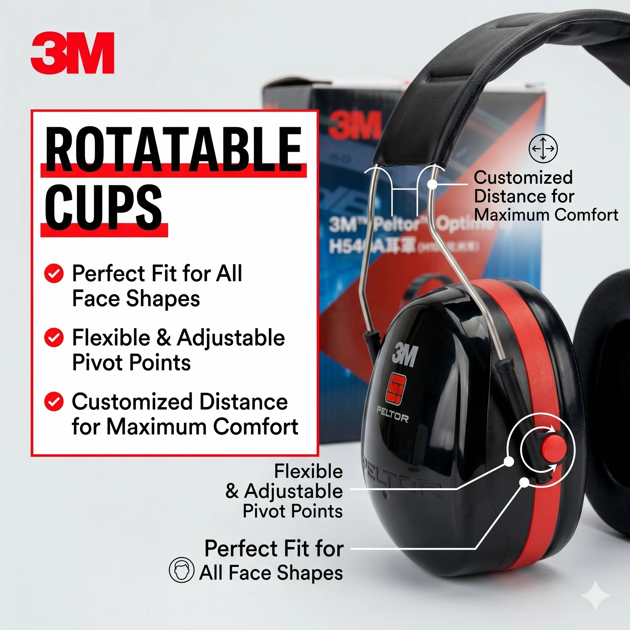 Protectores Auditivos 3M H540A - Shooting Ear Muff reseña y precio