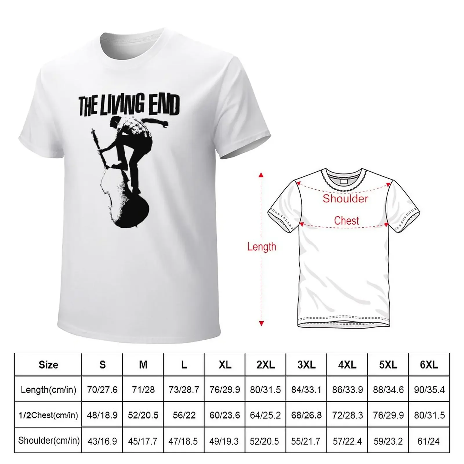 The Living End T-Shirt plus sizes new edition graphics shirts graphic tees t shirt for men