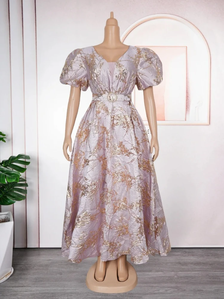 

plus Size Elegant African Luxury Gown Long Dress Ankara Ladies Clothing Muslim Wedding Party Evening Wear for Women 2026