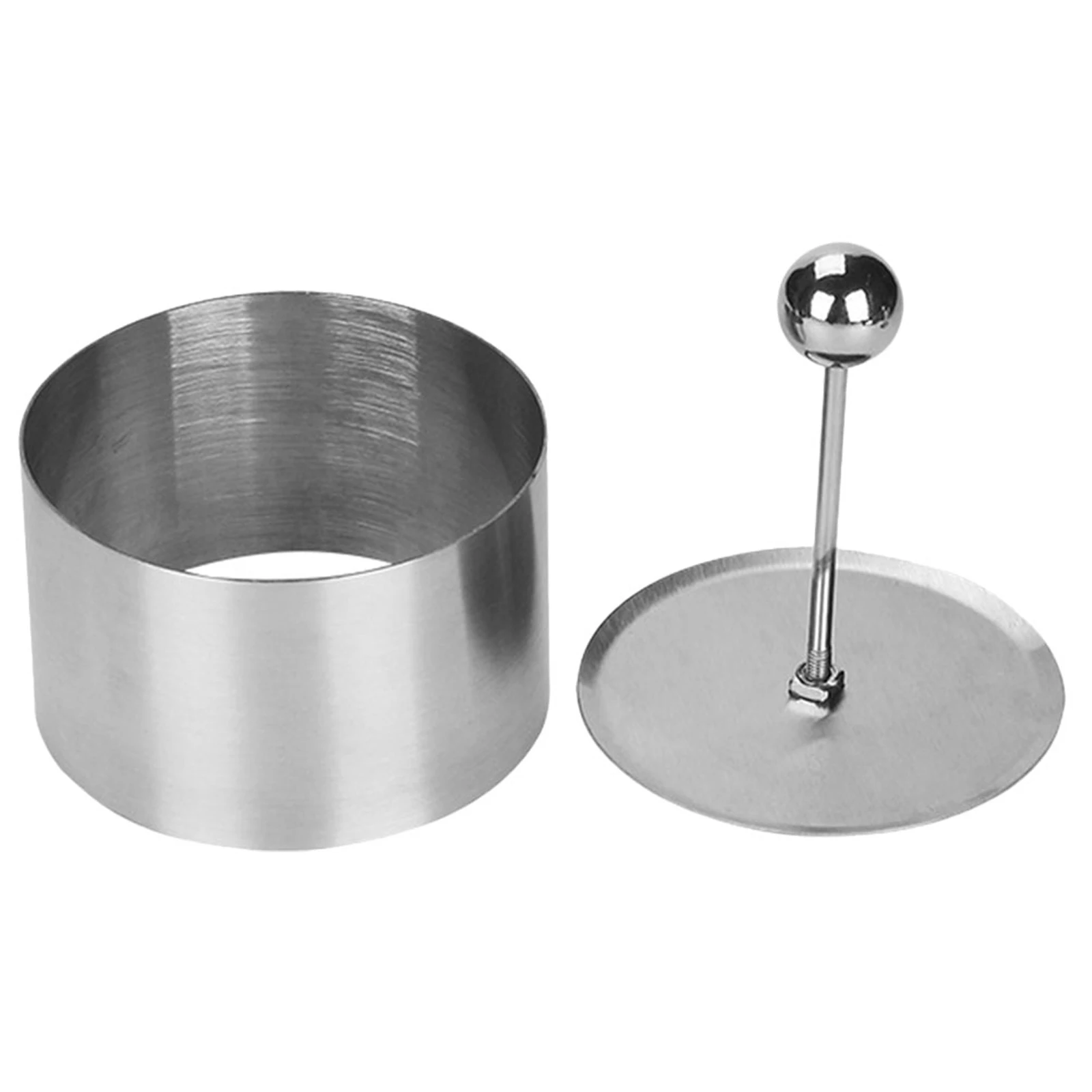 Molde para tiramisú, máquina redonda de Onigiri de acero inoxidable, molde para bolas de arroz y Sushi, herramientas de cocina para hornear para postre, golosinas de arroz