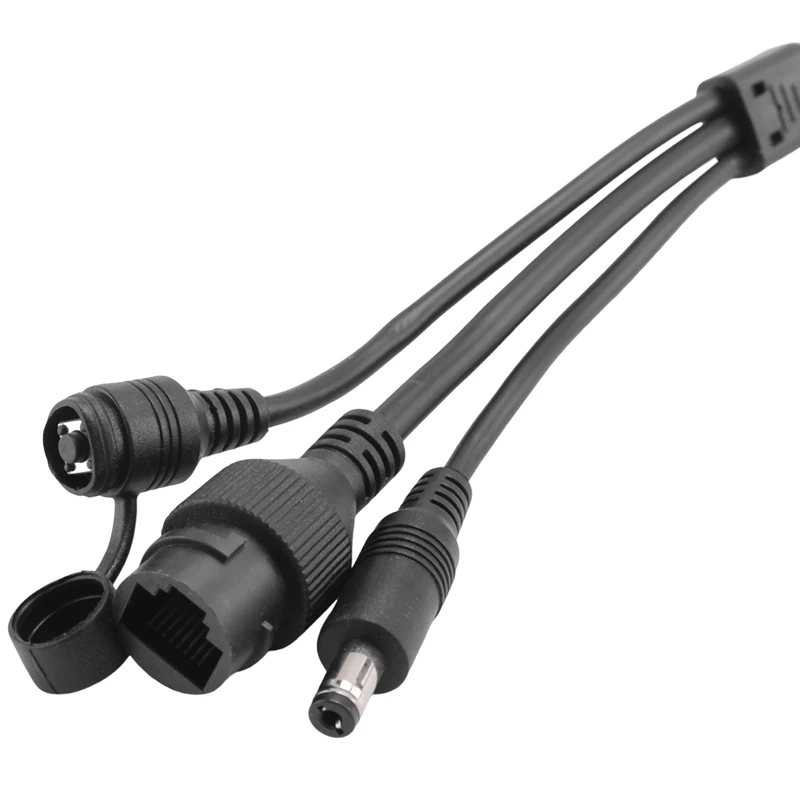 Outdoor 4G LTE Wifi Router Black Plastic With Sim Card Slot Waterproof Wireless CPE RJ45 Port Supply Power For IP Camera