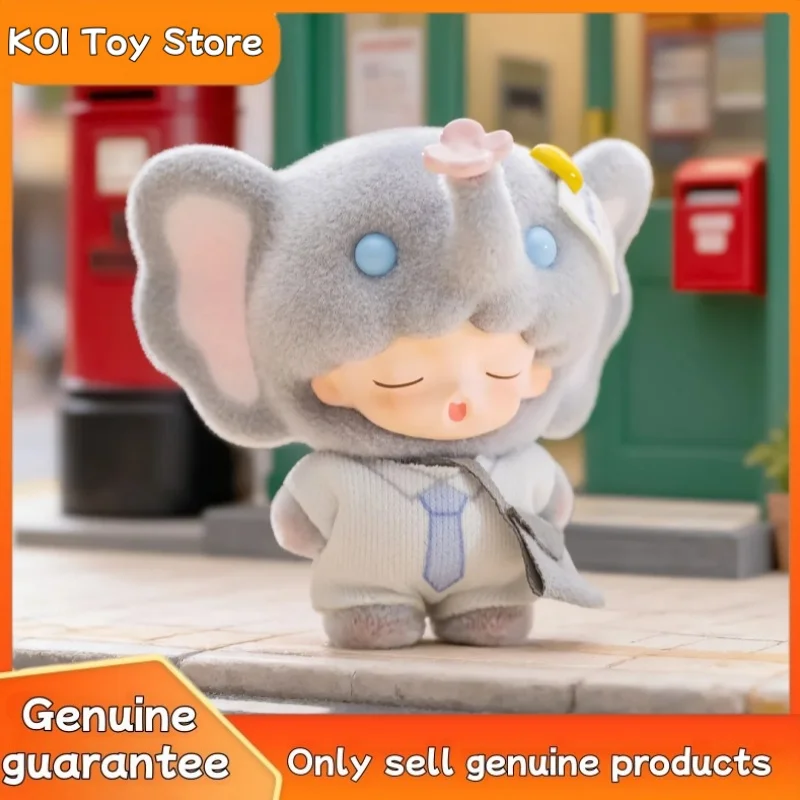 

New Genuine Yumo Cute Pet Family Series Blind Box Mini Figurine Trendy Toys Cute Desk Decoration Model Doll Mystery Box Gifts